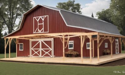 building barn with kit