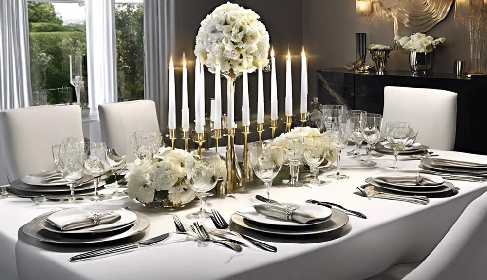 chic table setting inspiration