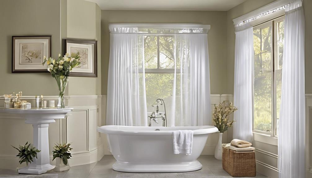 choosing bathroom window treatments