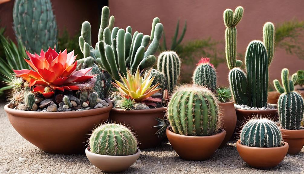 choosing cactus for pots