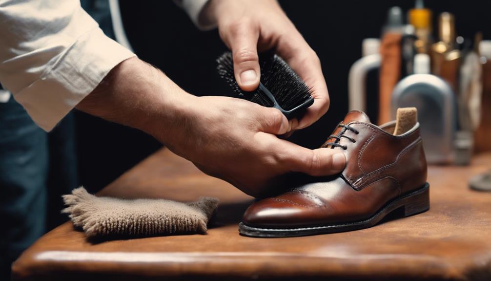 choosing leather shoe cleaner