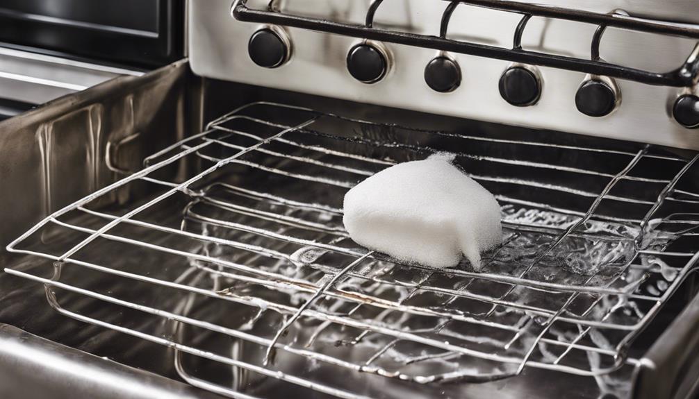 choosing oven rack cleaning