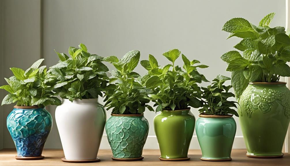 choosing the perfect mint pots