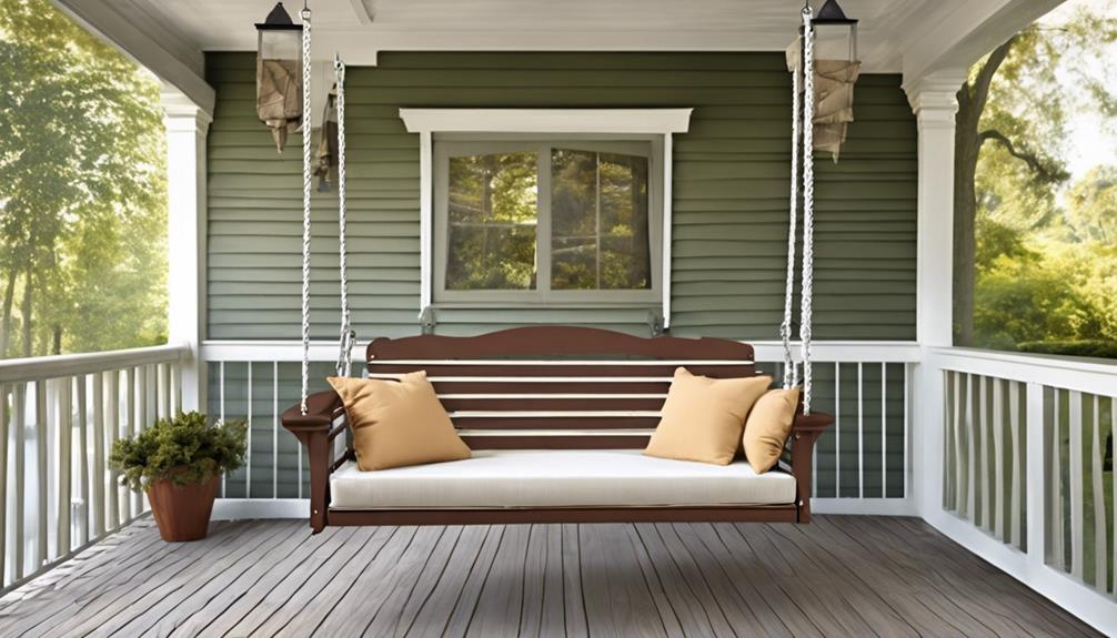choosing the perfect porch swing