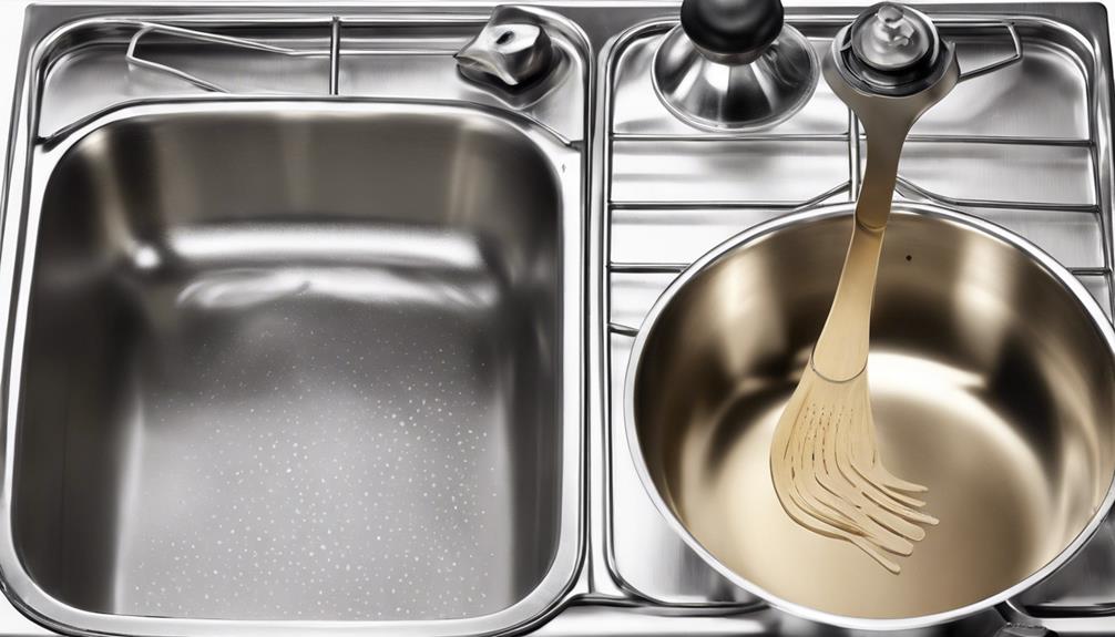 cleaning stove drip pans
