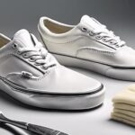 cleaning white vans shoes