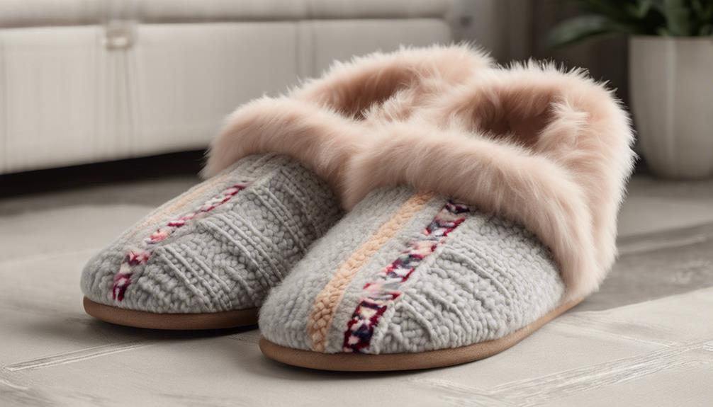 comfortable and stylish slippers