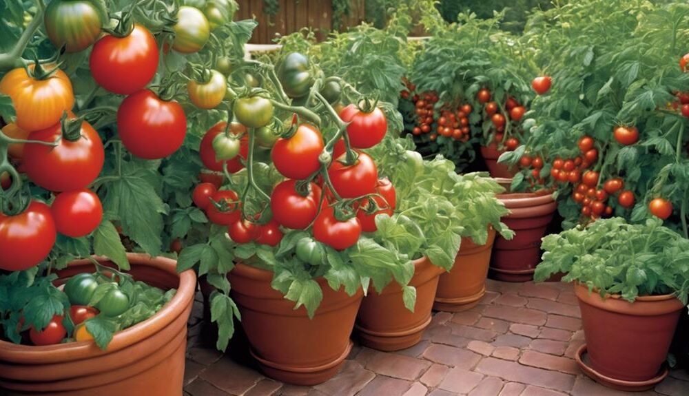 container tomatoes for home