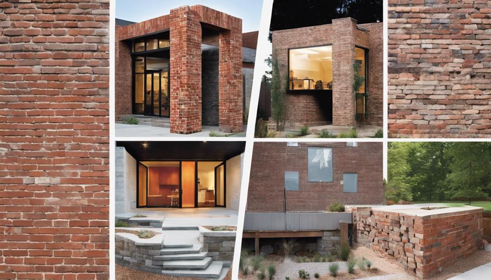 cost effective brick and concrete