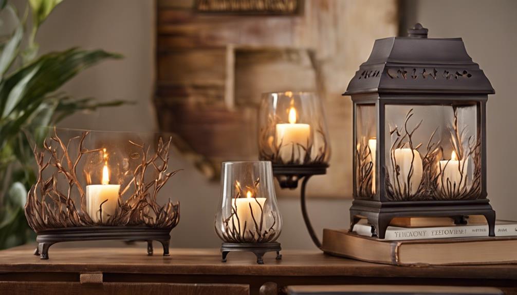 cozy ambiance with candle warmers