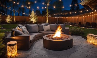 cozy outdoor fire pits