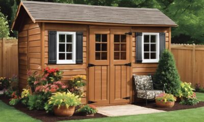 declutter with outdoor sheds