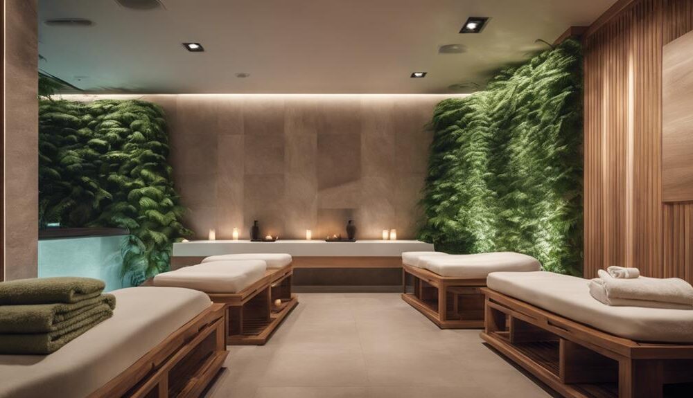 designing a tranquil spa