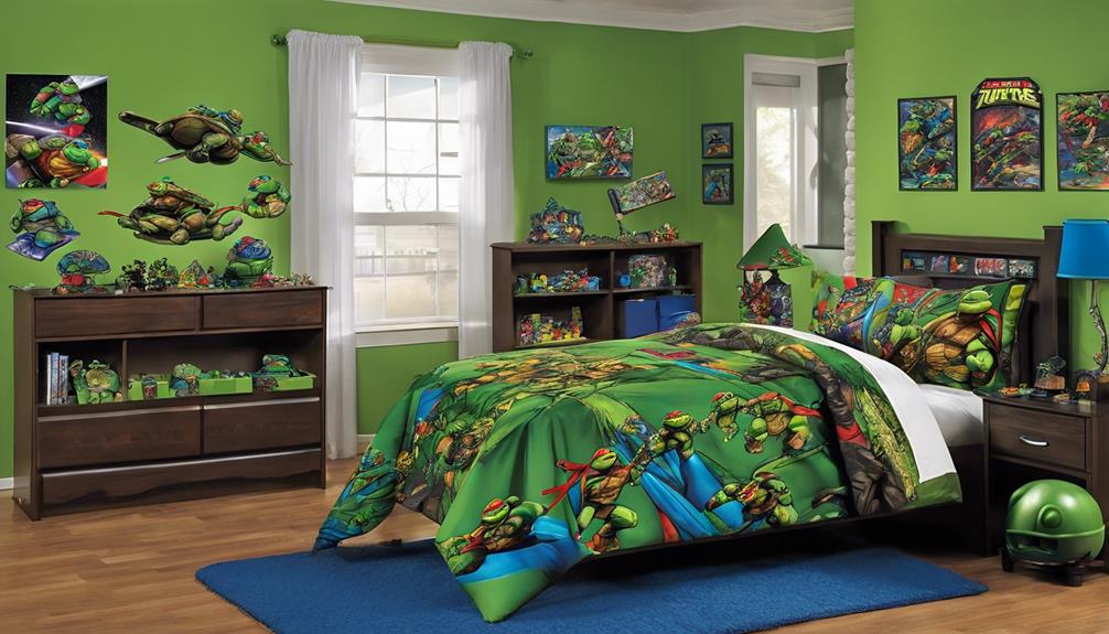 diy ninja turtle decor