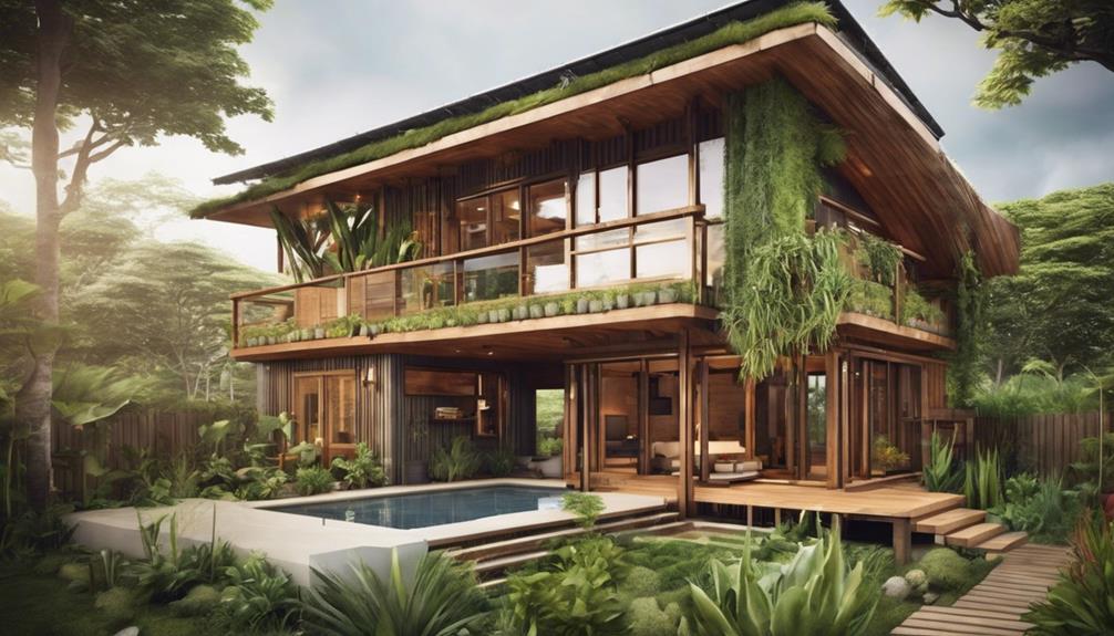 eco friendly bamboo house design