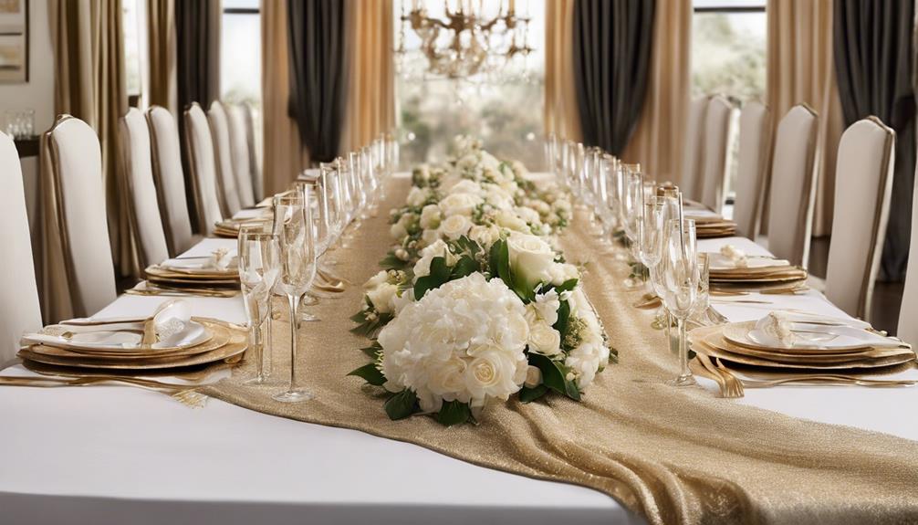 elegant dining table decor