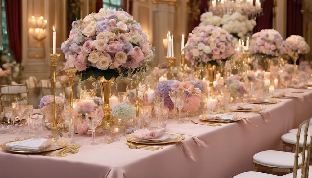 elegant floral table decorations
