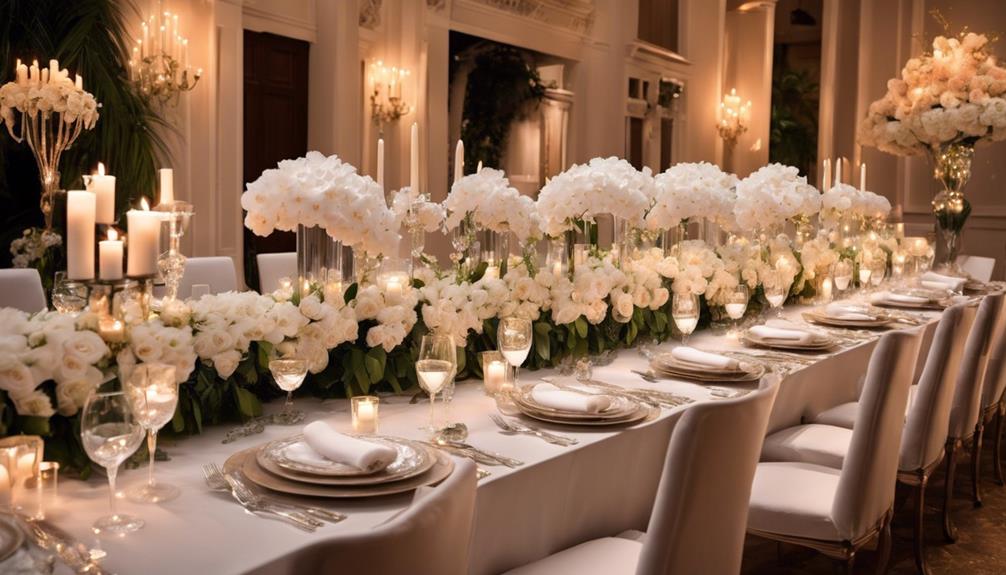 elegant floral table decorations