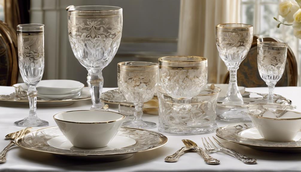 elegant glassware for purchase