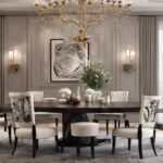 elegant round dining tables