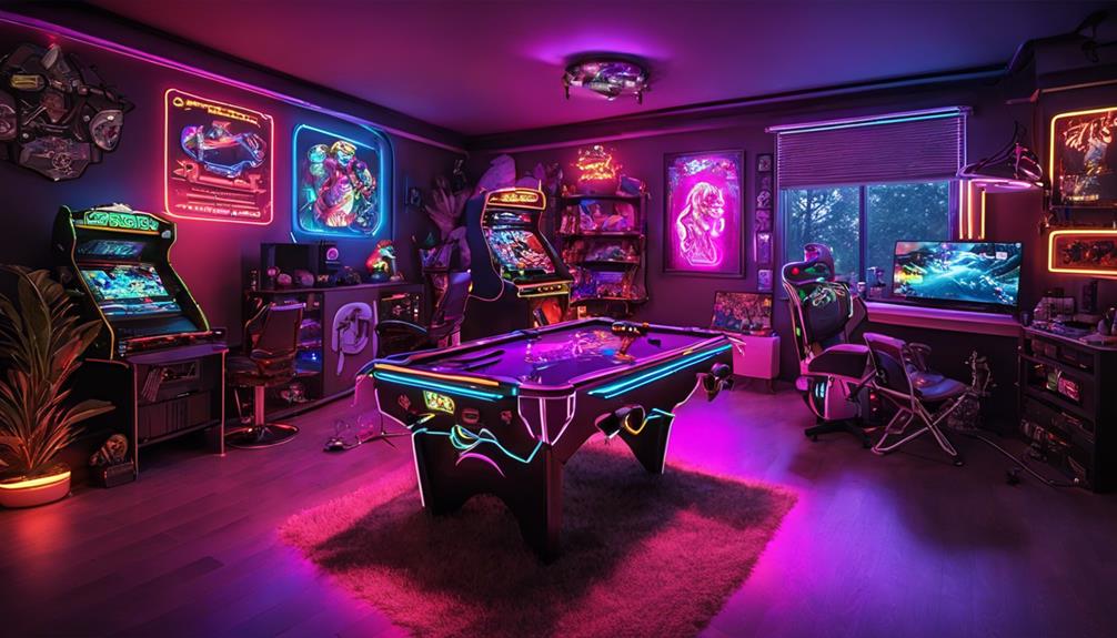 elevate your game room