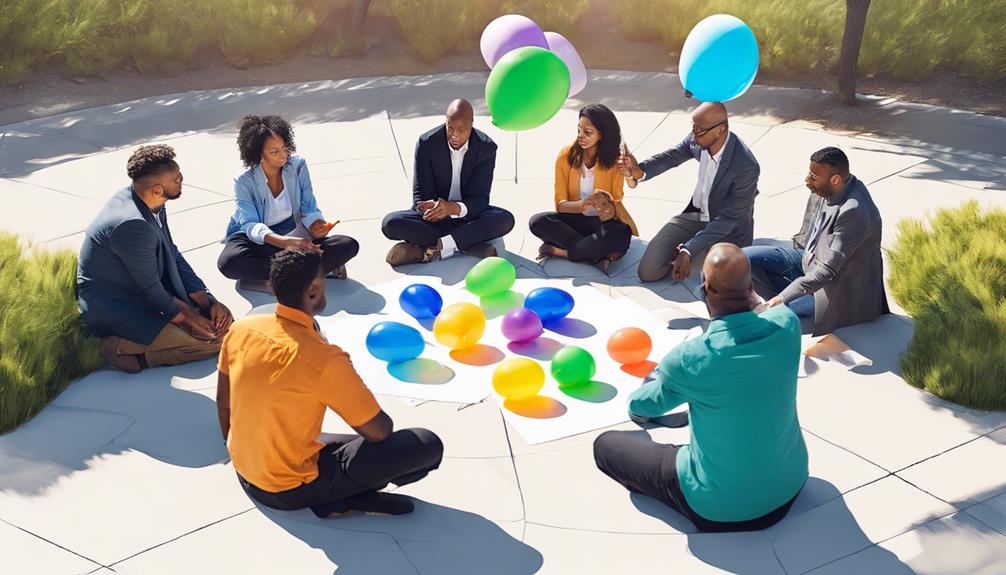 engaging group brainstorming sessions