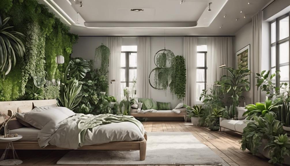 enhancing decor with plants