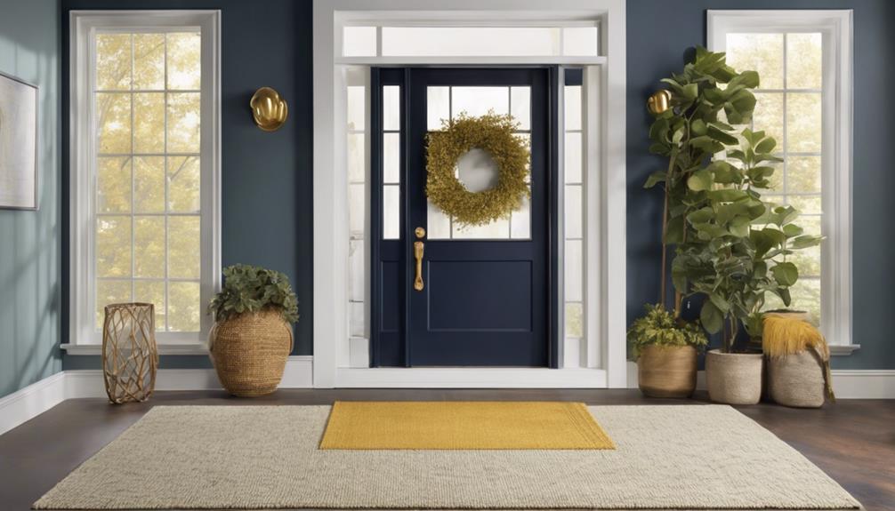 entryway feng shui colors