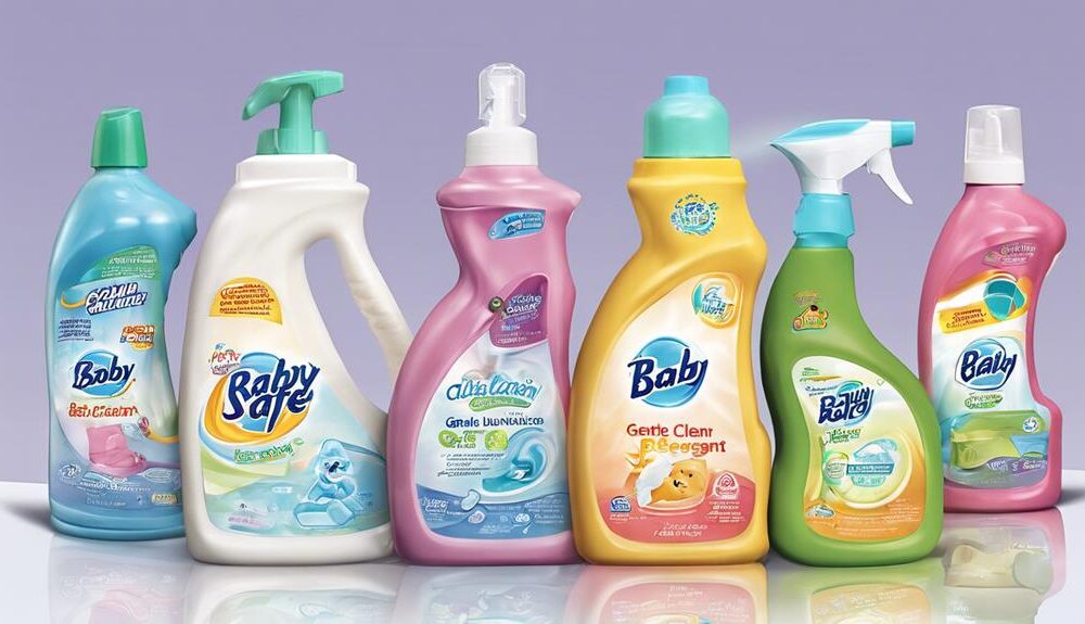 essential baby cleaning products