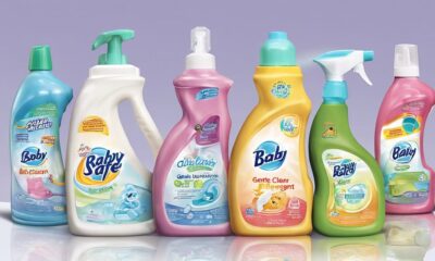 essential baby cleaning products