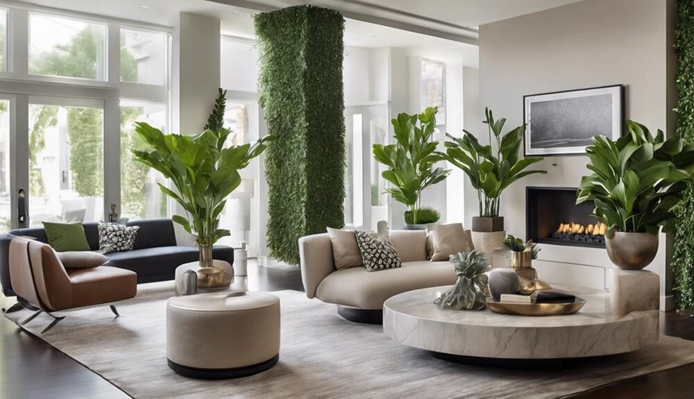 faux plants for stylish decor