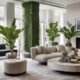 faux plants for stylish decor