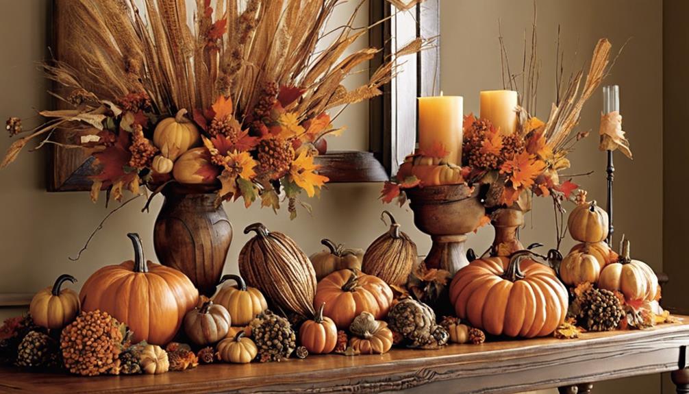 festive fall table decor