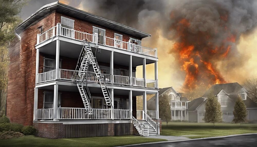 fire escape ladder options