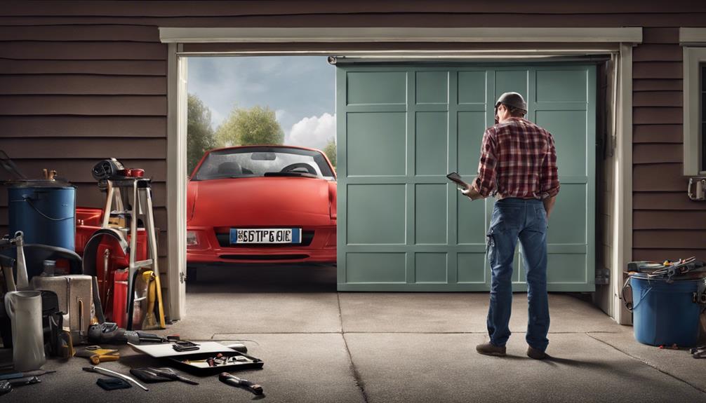 fixing garage door problems