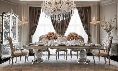 formal dining table decor