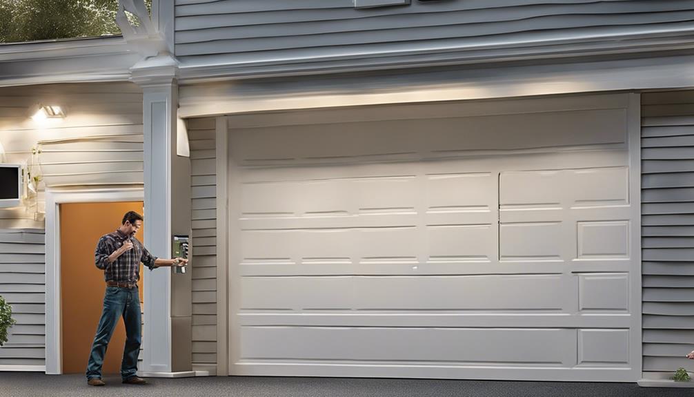 garage door opener testing