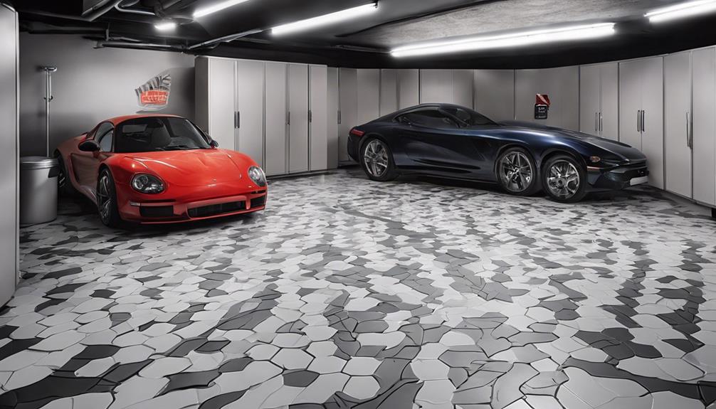 garage floor tile selection