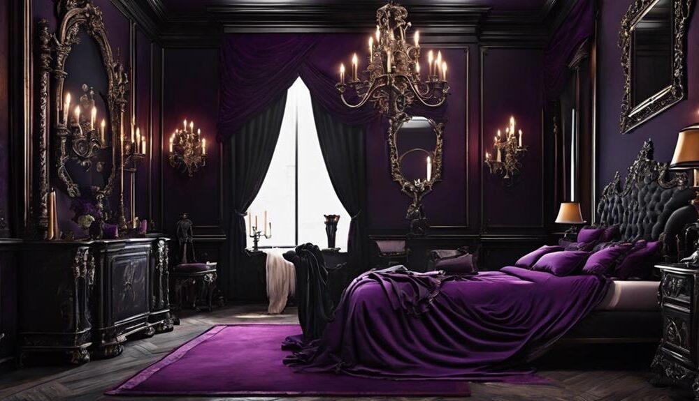 gothic bedroom design tips