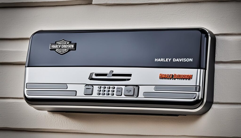 harley davidson garage door opener features