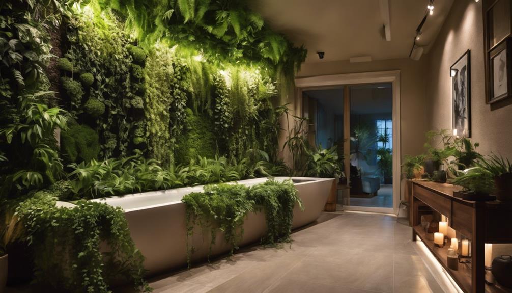 incorporating greenery for tranquility