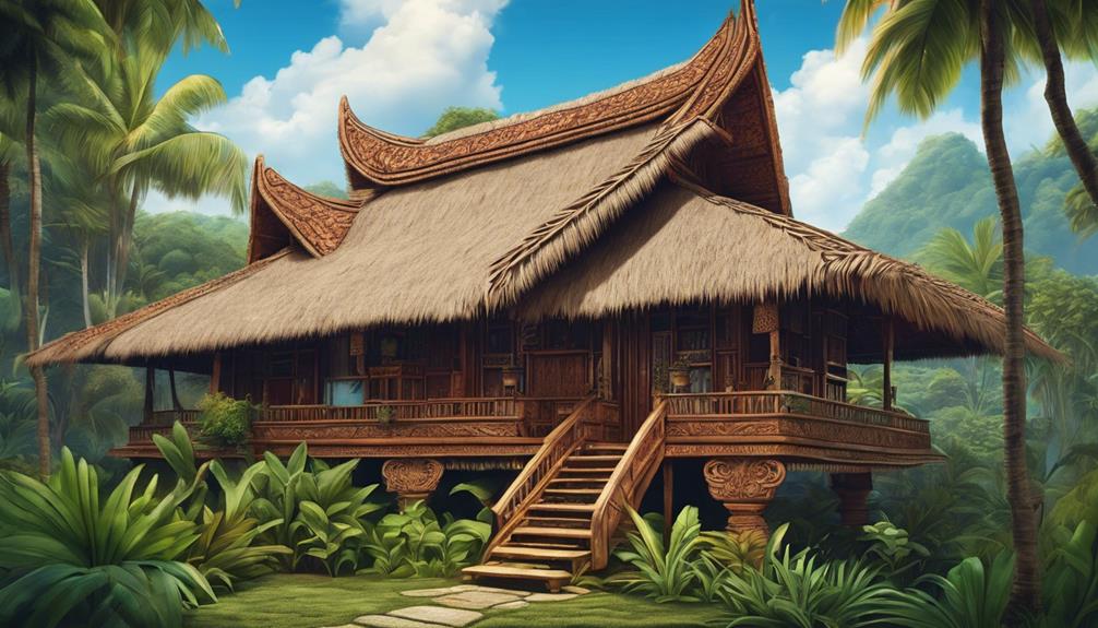 indonesian traditional house exploration
