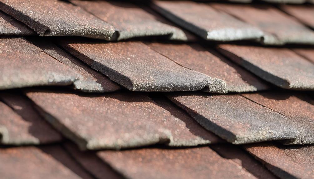inspect shingles for defects