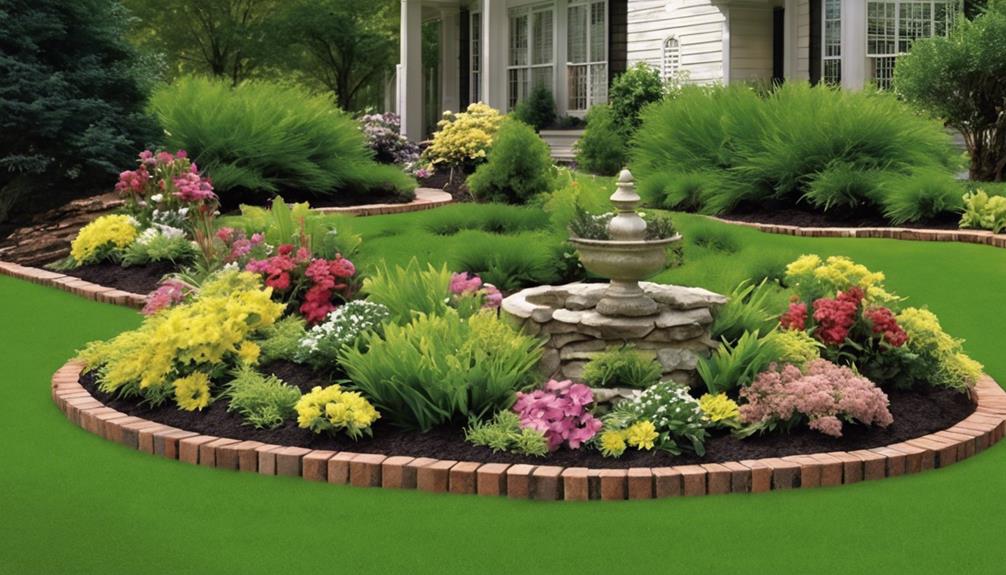 lawn edging design options