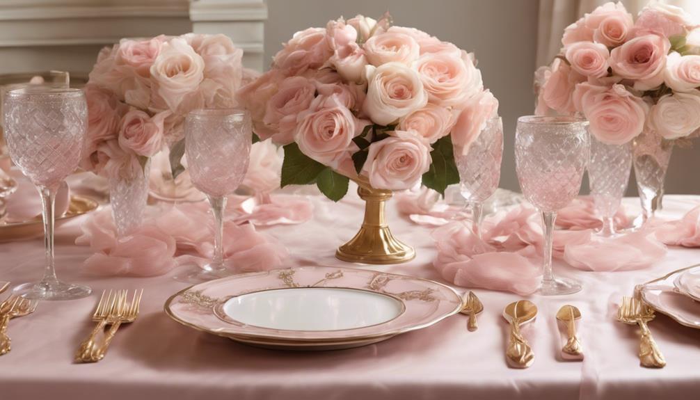 lovely pink baby shower
