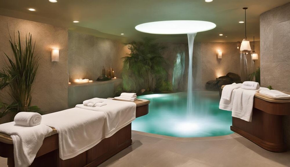 luxurious spa treatments offered