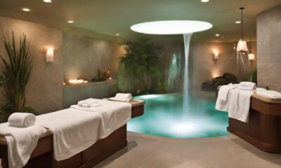 luxurious spa treatments offered