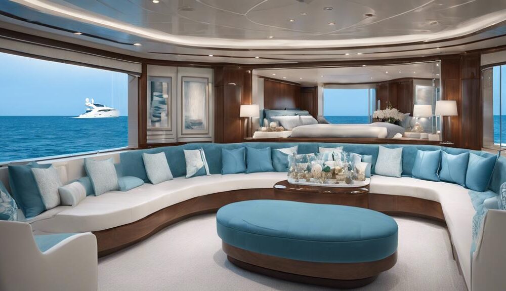 luxurious yacht spa features
