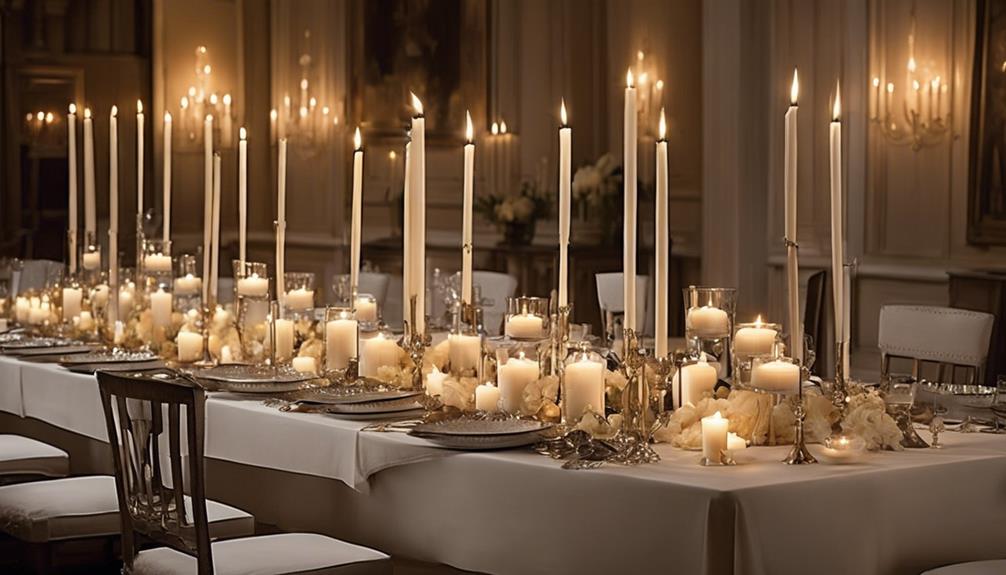 magical floating candle displays