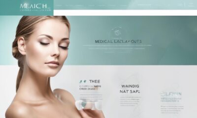 medical spa website design